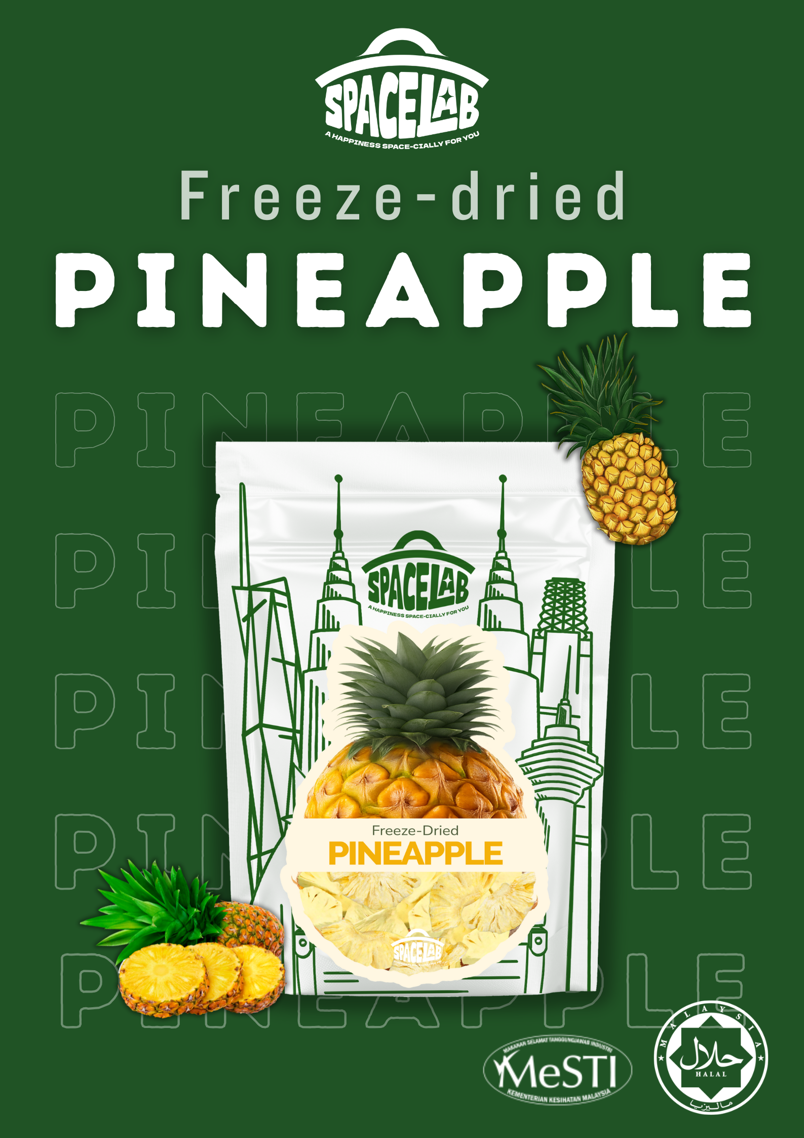 Space Lab Freeze Dried Fruits Series 20g